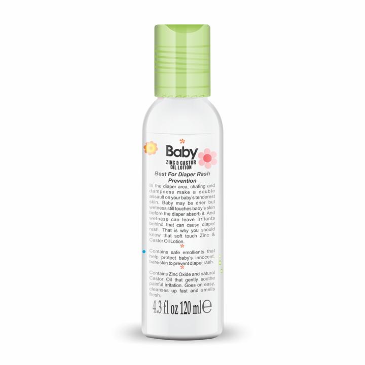 Soft Touch Baby Zinc & Castor Oil 120 ML
