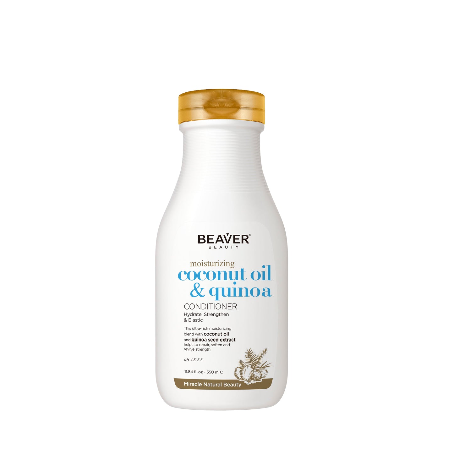 Beaver Coconut Oil & Quinoa Moisturizing Conditioner