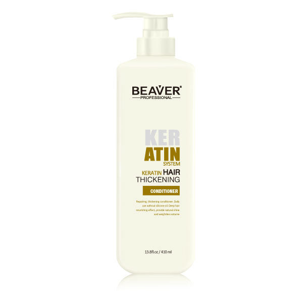 Beaver Keratin Hair Thickening Conditioner 410 ML