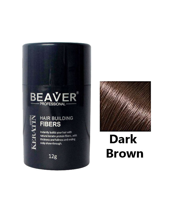 Beaver Professional Hair Building Fiber Dark Brown