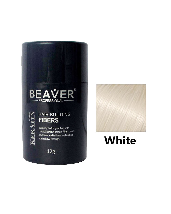 Beaver Professional Hair Building Fiber White