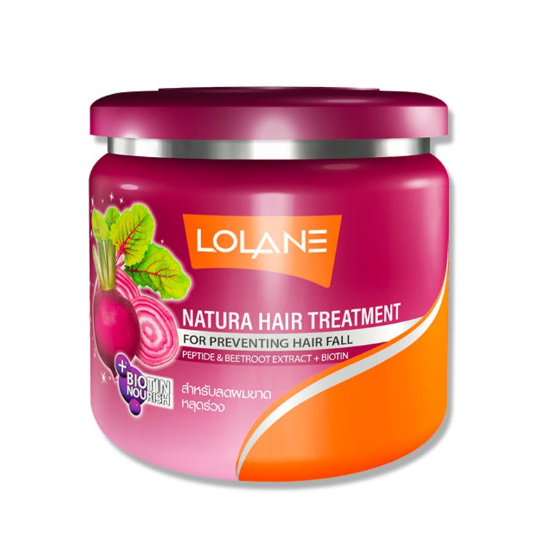 Lolane Hair Treatment For Preventing Hair Fall With Beetroot Extract