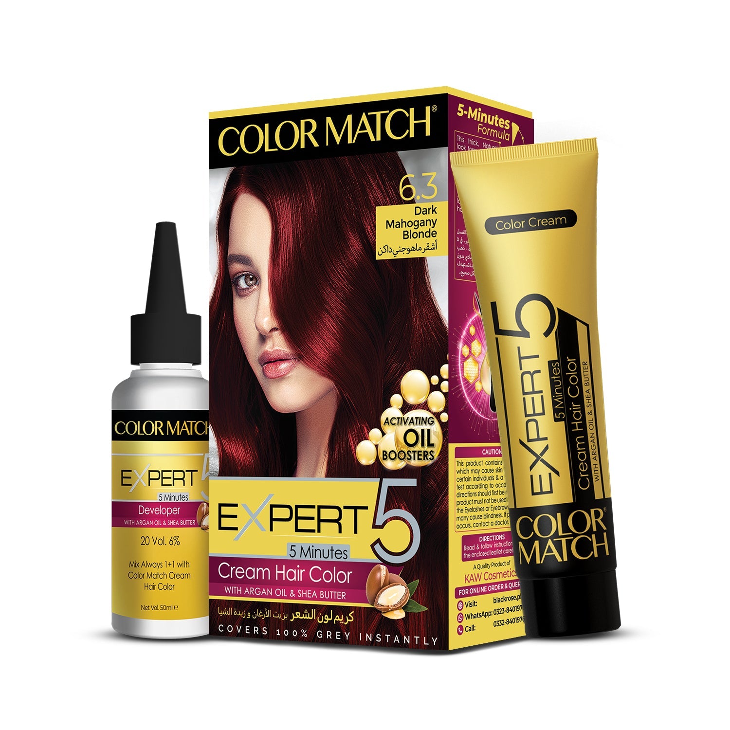 Black Rose Color Match Expert 5 Cream Hair Color