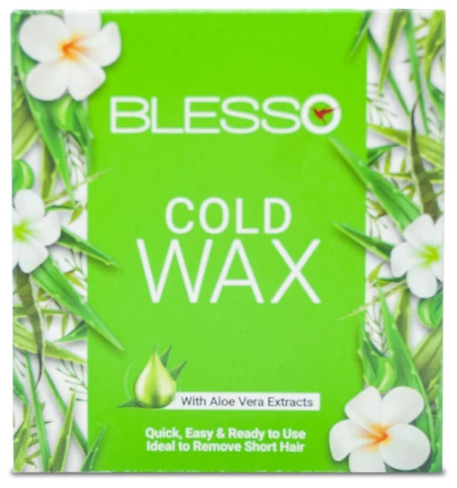Blesso Cold Wax with Aloe Vera Extract 125 GM