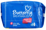 Butterfly Maxi Thick 8 Extra Large Sanitary Napkins