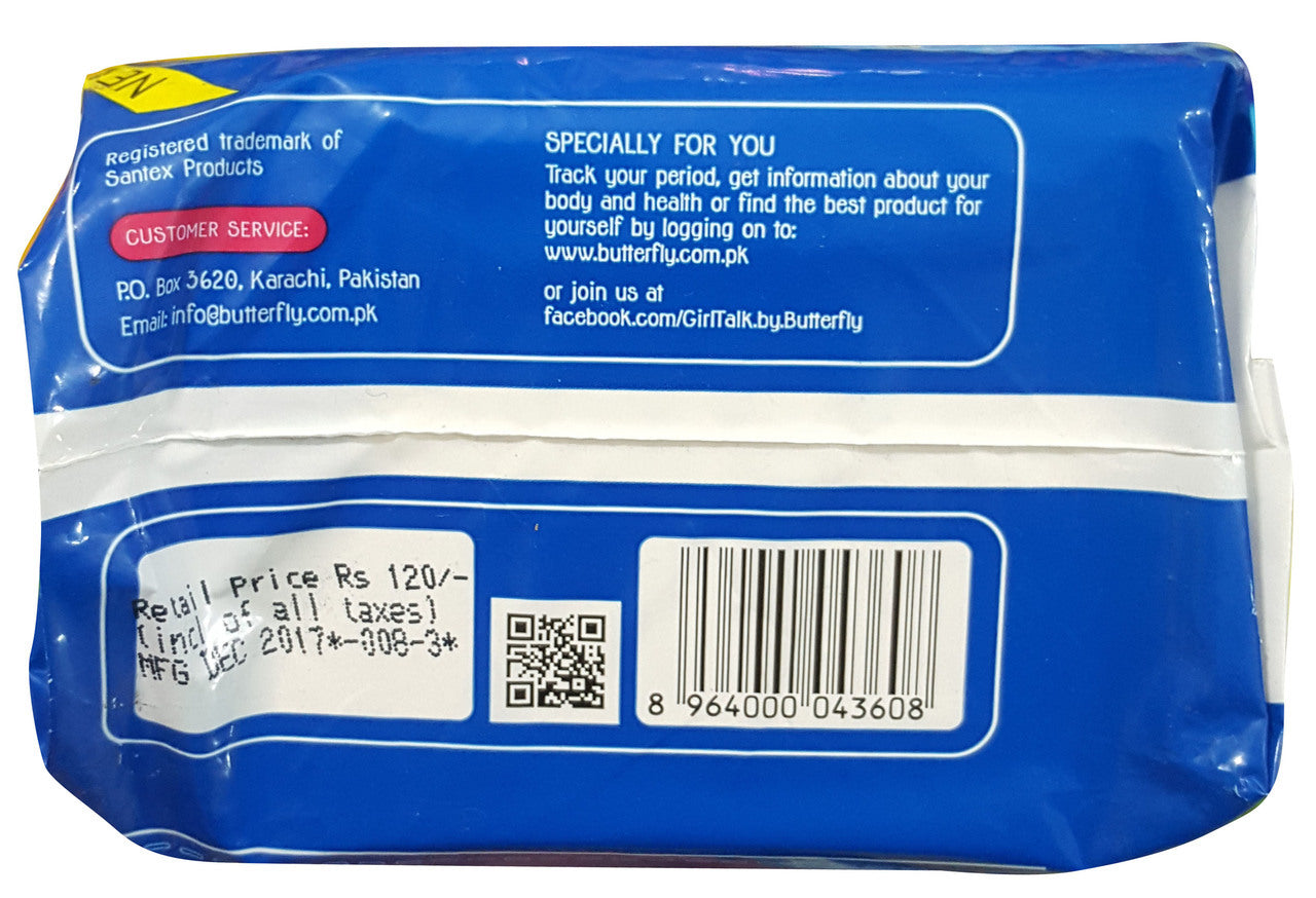 Butterfly Maxi Thick 9 Large Sanitary Napkins