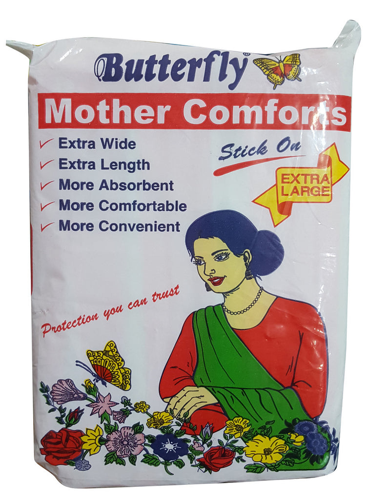 Butterfly Mother Comforts Extra Large 10 Pieces