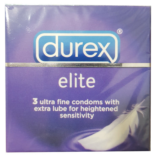 Durex Elite Ultra Fine Condoms 3 Pieces