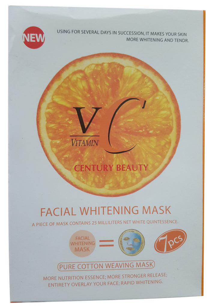 Century Beauty Vitamin C Facial Whitening Mask (7 pieces)