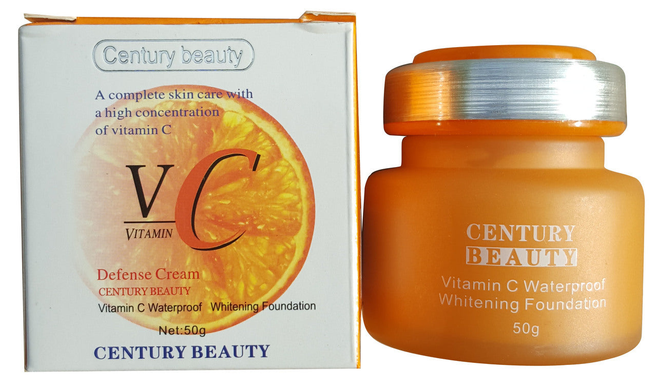 Century Beauty Vitamin C Waterproof Whitening Cream 50 GM