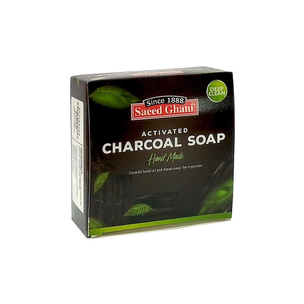 Saeed Ghani Charcoal Deep Cleansing Handmade Soap 100 GM