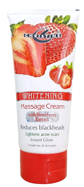 Christine Whitening Massage Cream Reduces Blackheads 150 GM