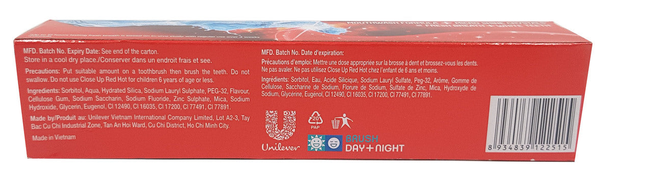 Close Up Deep Action Fresh Breath 160 GM