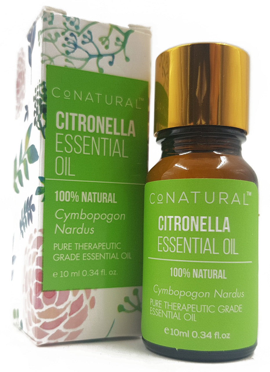 CoNatural 100% Natural Citronella Essential Oil 10 ML