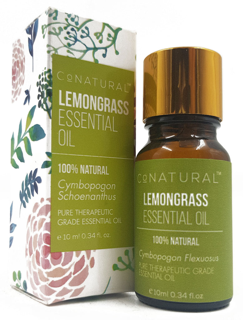 CoNatural 100% Natural Lemongrass Essential Oil 10 ML