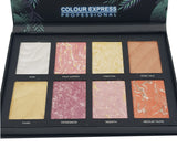 Color Express Beauty ( 8 Color ) Baked Blush - ( A )