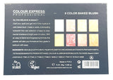 Color Express Beauty ( 8 Color ) Baked Blush - ( A )