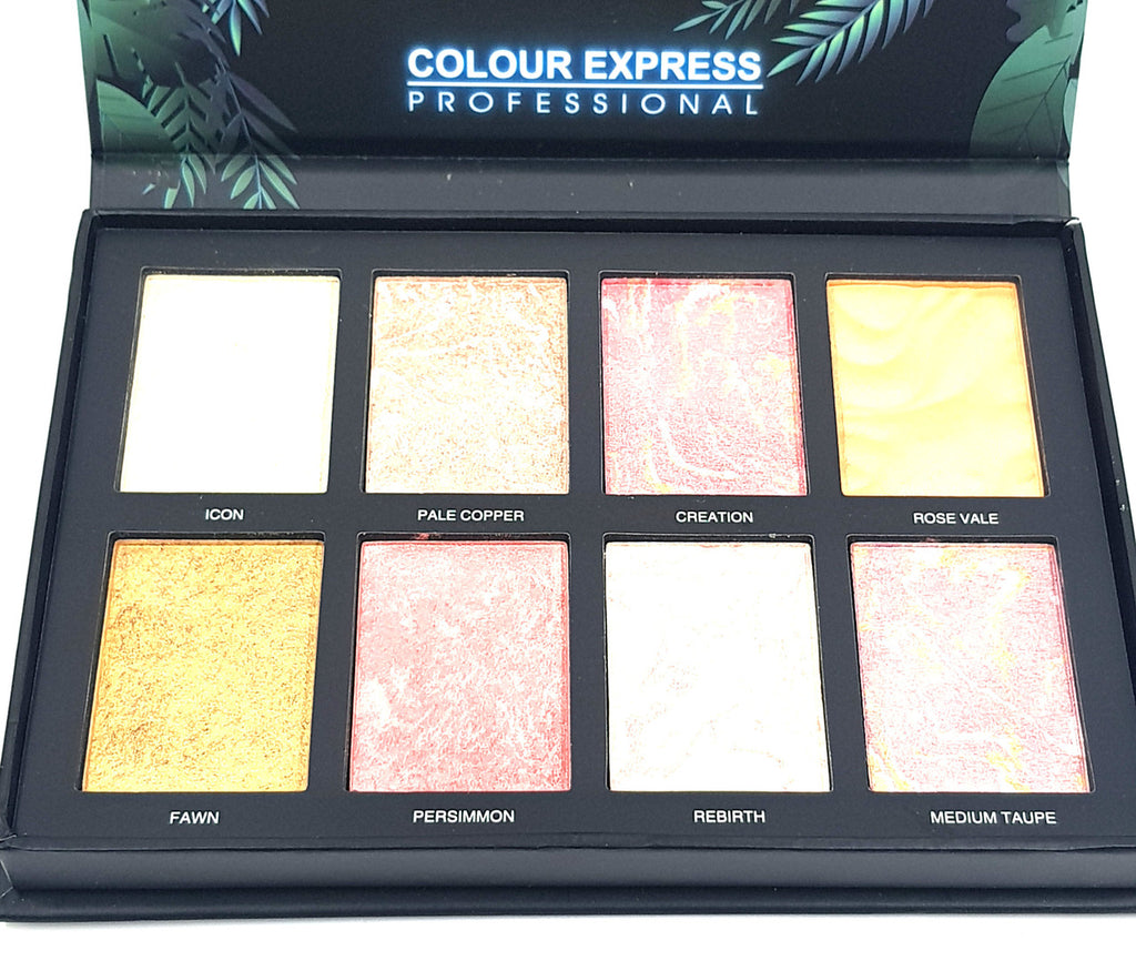 Color Express Beauty ( 8 Color ) Baked Blush - ( B )
