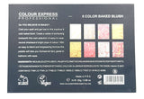Color Express Beauty ( 8 Color ) Baked Blush - ( B )
