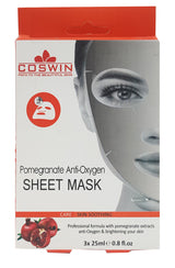 Coswin Pomegranate Anti-Oxygen Sheet Mask (3 Sachets) 3 x 25 ML