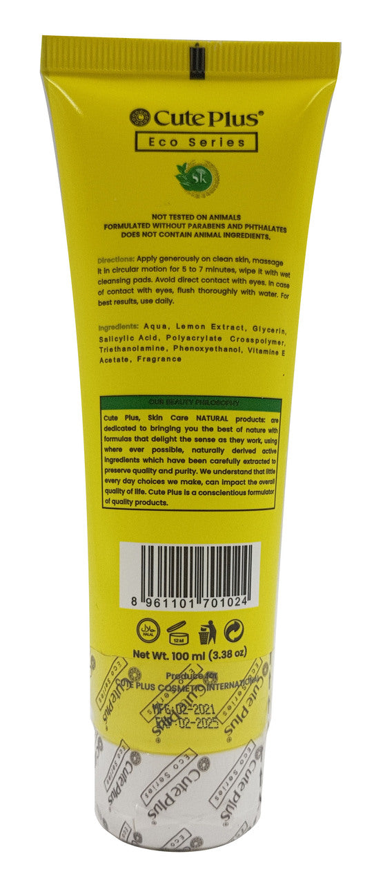 Cute Plus Lemon Gel Cleanser 100 ML