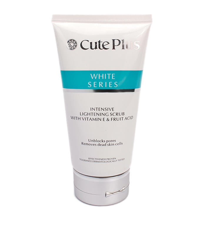 Cute Plus White Series Intensive Lightening Scrub with Vitamin & Fruit Acid 150 ML