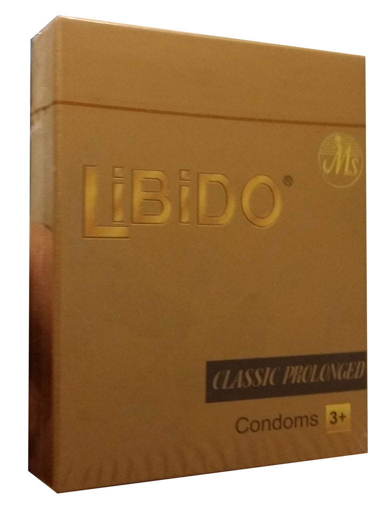 Libido Classic Prolonged Condoms 3 Pieces