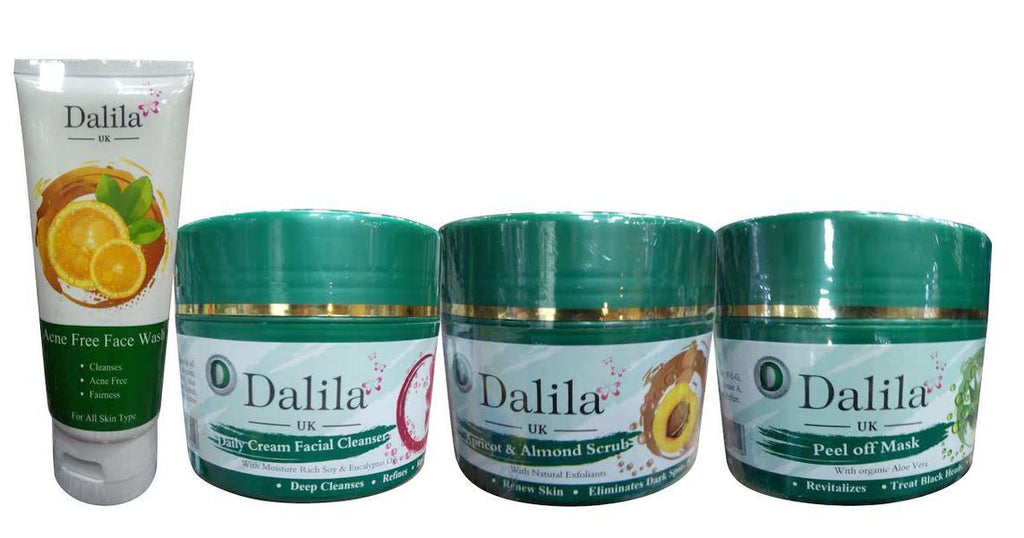 Dalila UK Anti Wrinkle Facial Kit