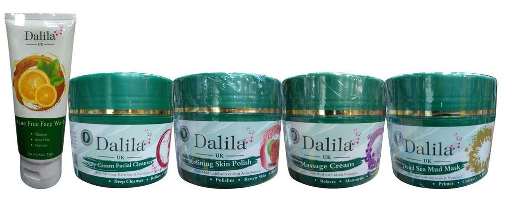 Dalila UK Oily Acne Skin Facial Kit 250 ML