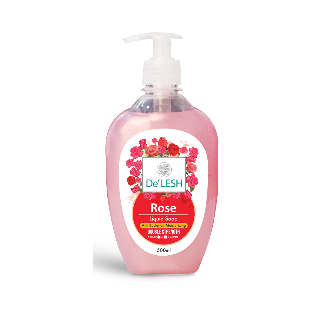 De'Lesh Rose Liquid Soap