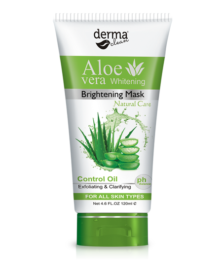 Derma Clean Aloevera Whitening Brightening Mask 120 ML