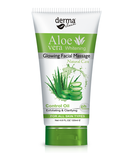Derma Clean Aloevera Whitening Glowing Facial Massage 120 ML