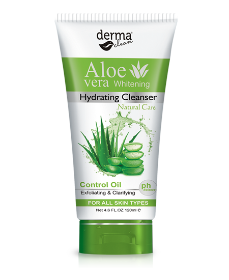 Derma Clean Aloevera Whitening Hydrating Cleanser 120 ML