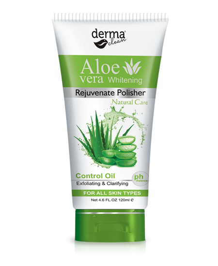 Derma Clean Aloevera Whitening Rejuvenate Polisher 120 ML