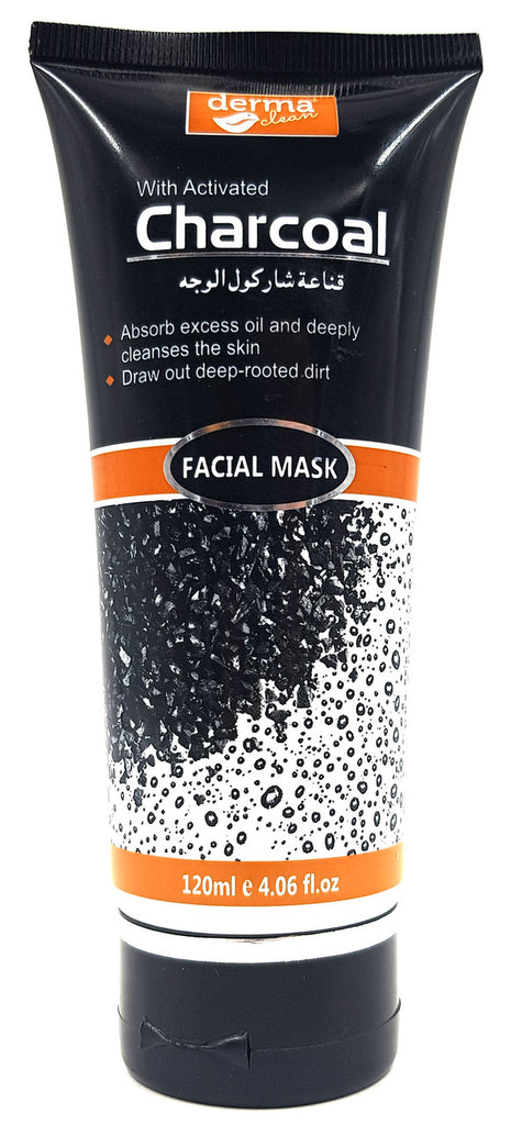 Derma Clean Charcoal Facial Mask 120 ML