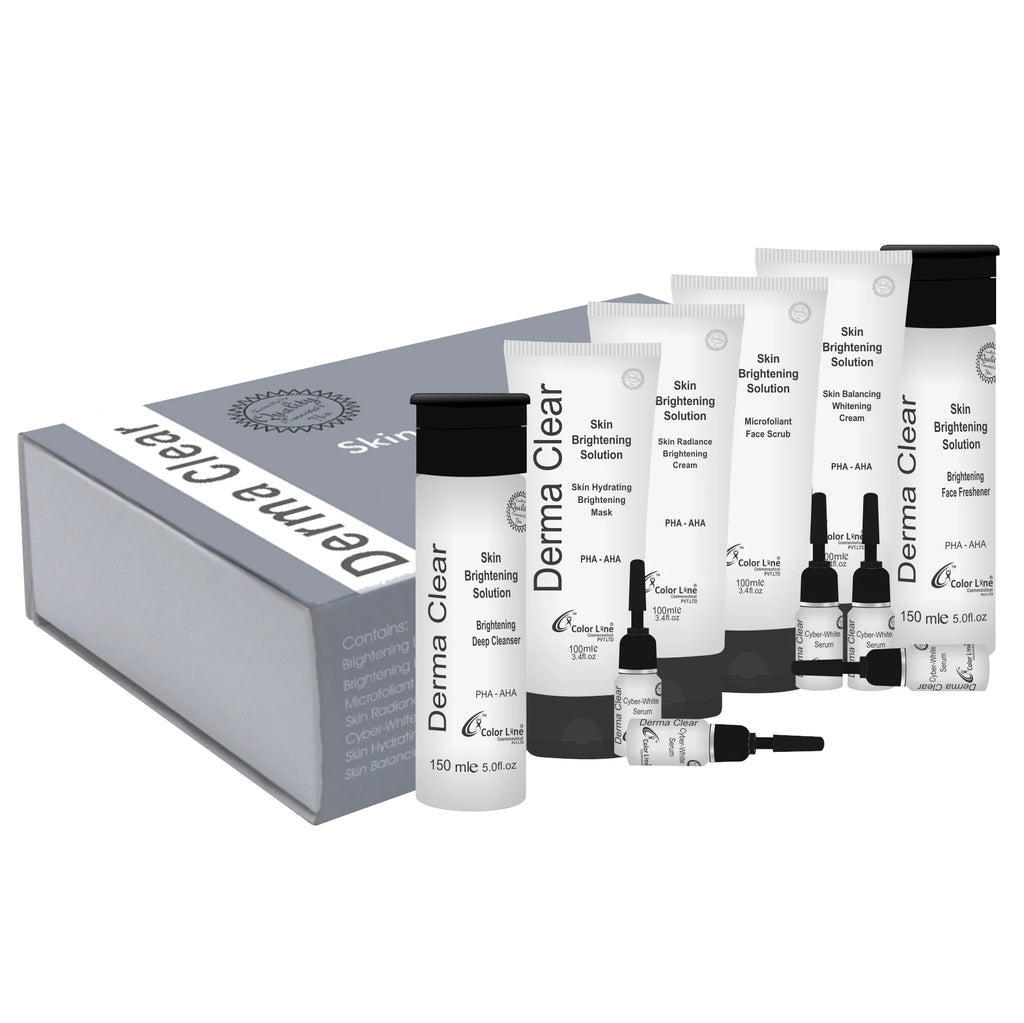 Derma Clear Instant Whitening Facial Kit Box Pack