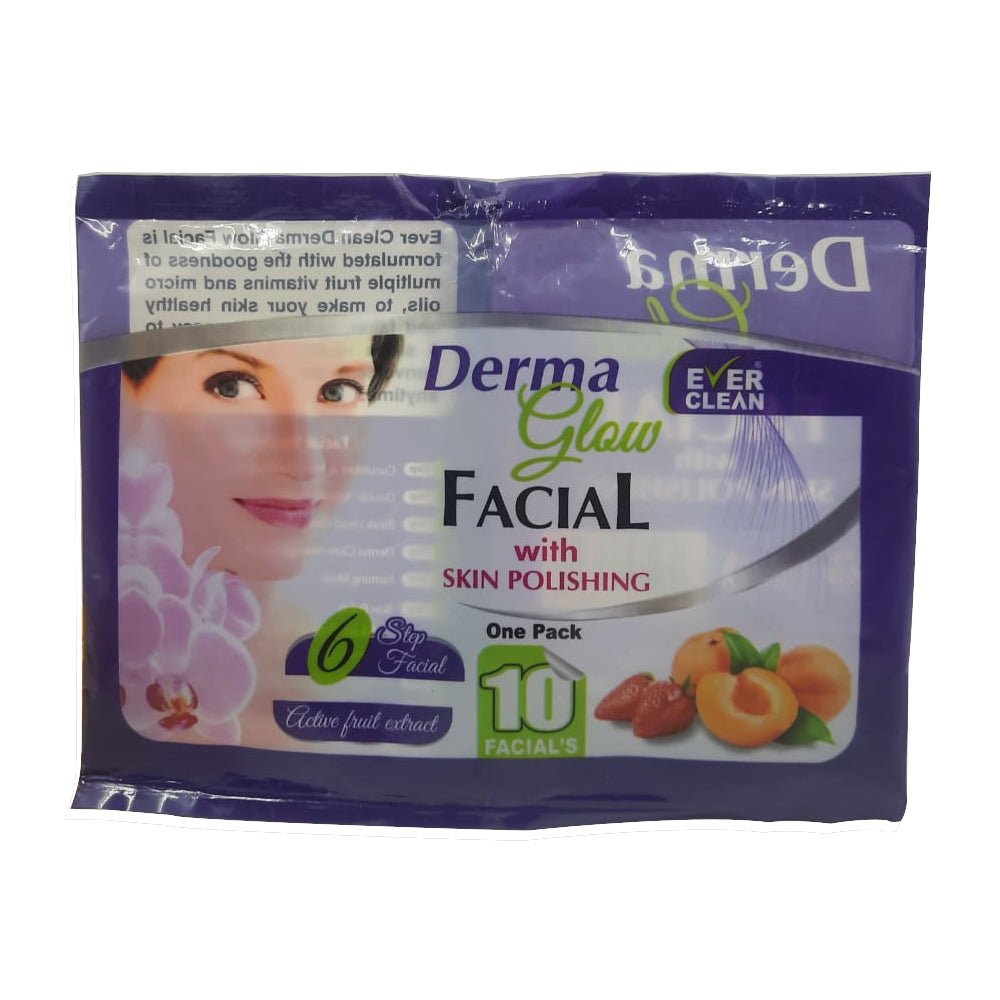 Derma Glow 6 Step Facial with Skin Polishing