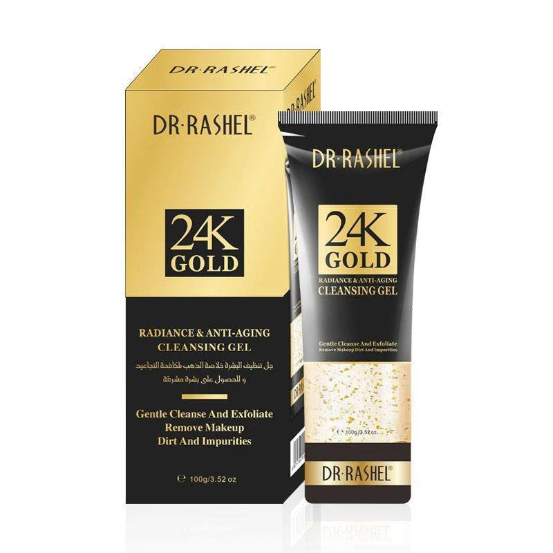 Dr. Rashel 24K Gold Radiance & Anti-Aging Cleansing Gel 100 GM