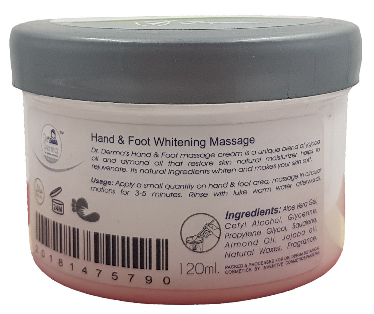Dr. Derma Whitening Hand & Foot Massage Cream