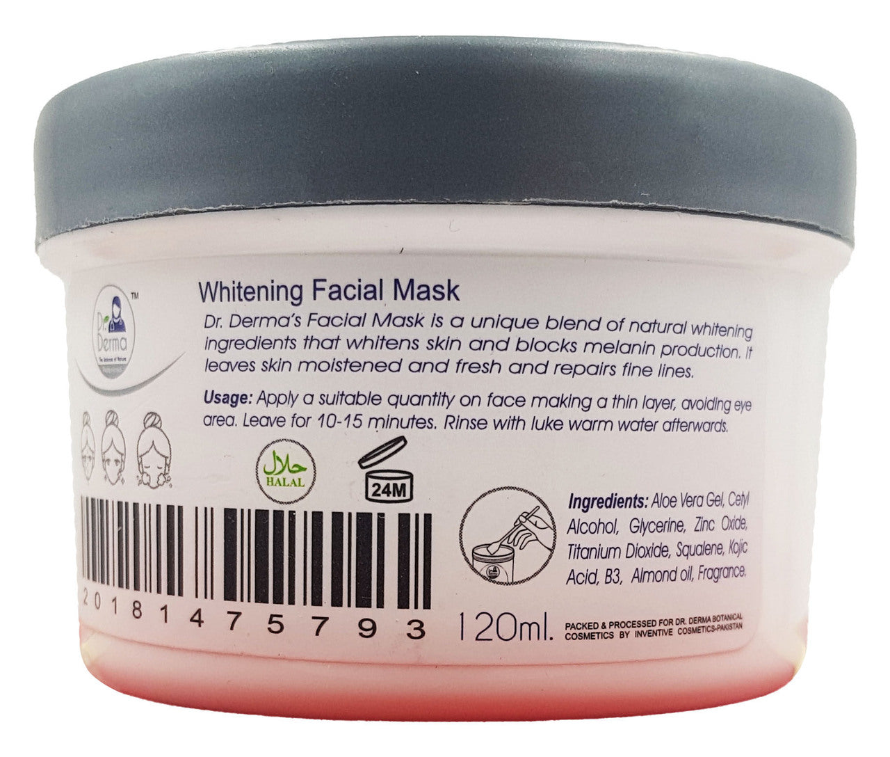 Dr. Derma Whitening Facial Mask