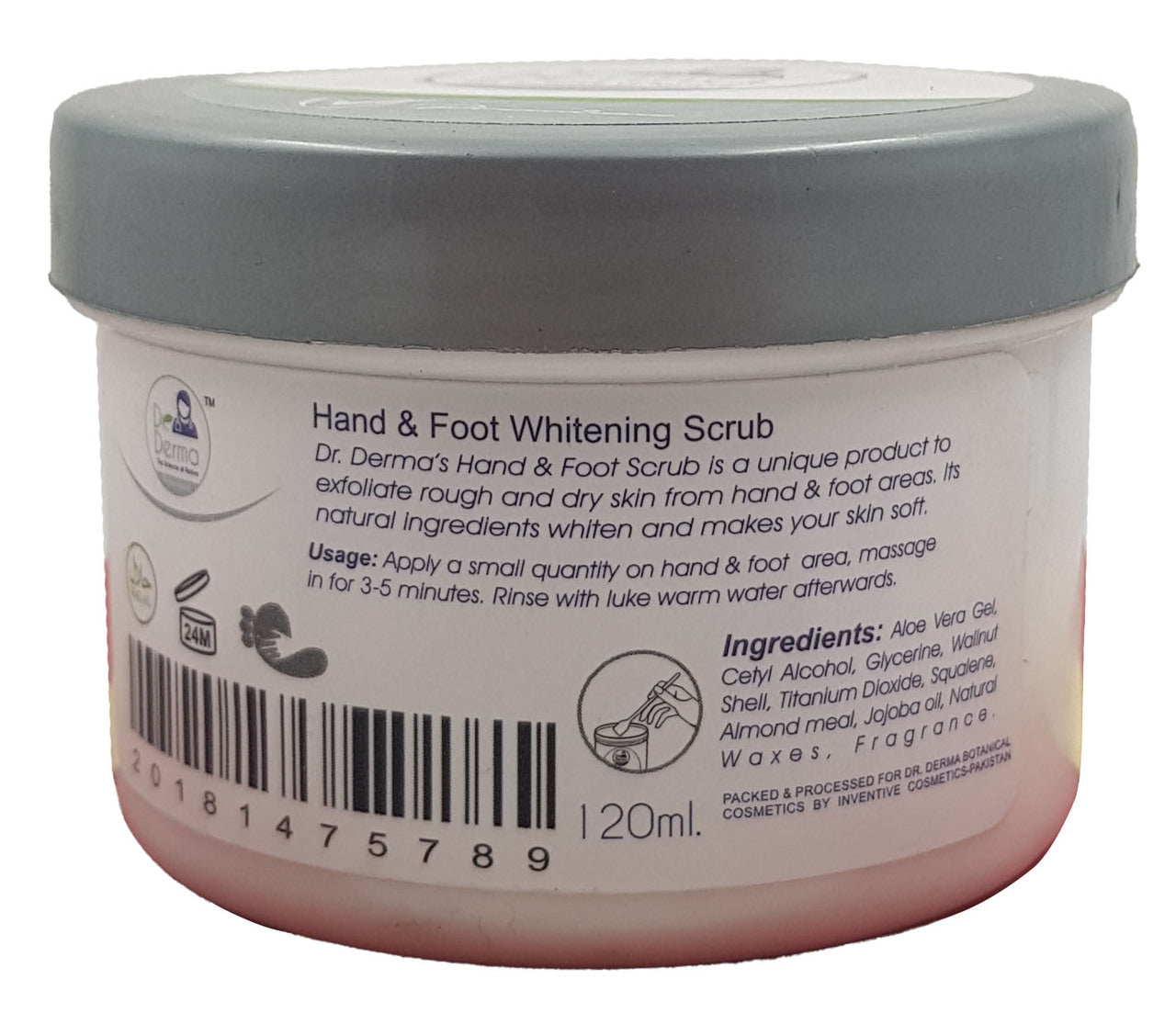 Dr. Derma Whitening Hand & Foot Scrub