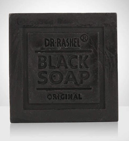 Dr. Rashel Black Soap Collagen & Charcoal 100 GM