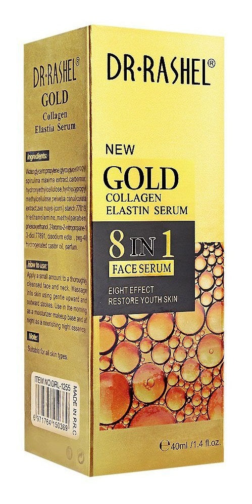 Dr. Rashel Gold Collagen Elastin 8 in 1 Face Serum 40 ML