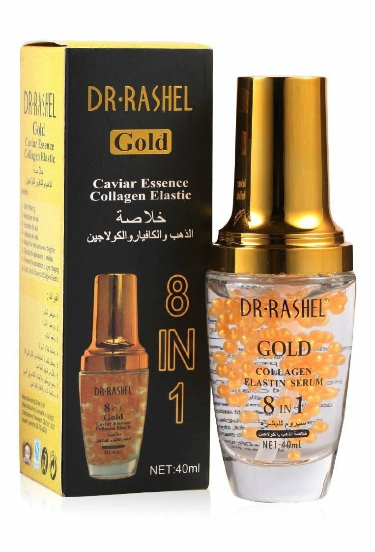 Dr. Rashel Gold Collagen & Caviar Essence ( 8 In 1) Face Serum 40 ML