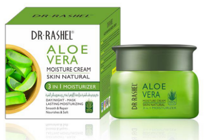 Dr. Rashel Skin Natural Aloe Vera 3in1 Moisturizer Cream 50 GM