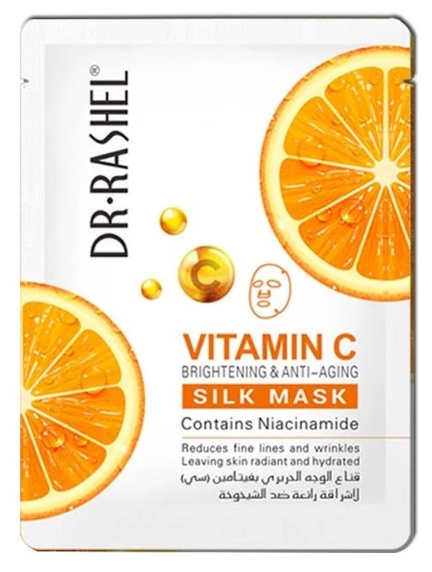 Dr. Rashel Vitamin C Silk Mask 28 GM x 5 Pack