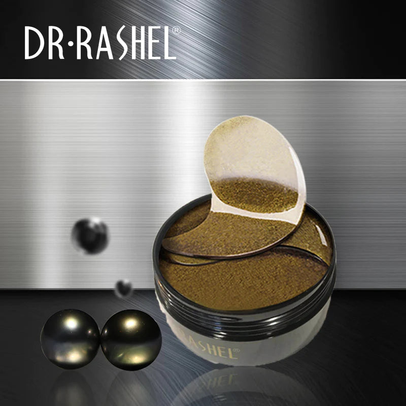 Dr. Rashel 24k Gold Black Pearl Hydrogel Eye Mask 60 pcs