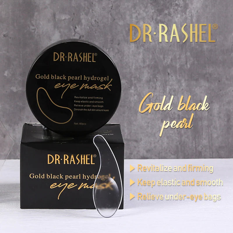 Dr. Rashel 24k Gold Black Pearl Hydrogel Eye Mask 60 pcs