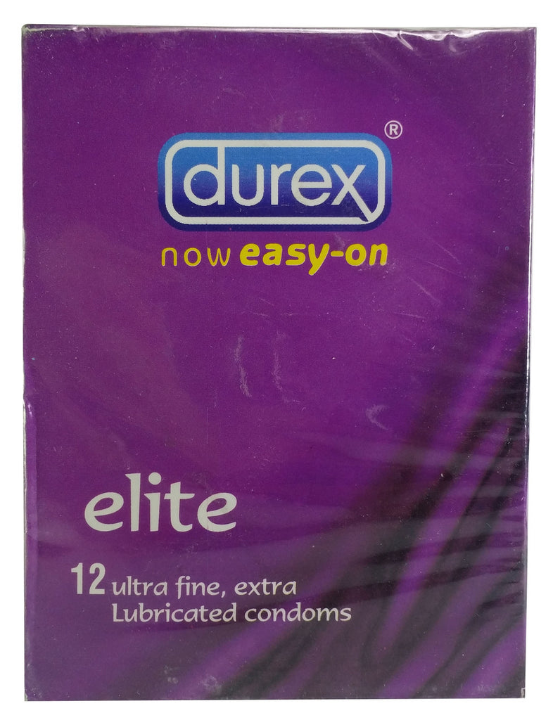 Durex Easy-On Elite Ultra Fine Condoms 12 Pieces