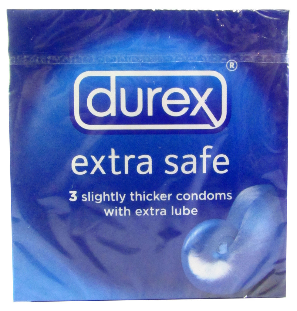 Durex Extra Safe Slightly Thicker Condoms 3 Pieces